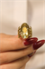VAV HARFİ FANTAZİ YÜZÜK 22 AYAR A077236