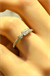 YANLARI KALP TEKTAŞ YÜZÜK 14 AYAR AT01766