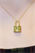 ZARİF KİLİT KOLYE UCU 14 AYAR A064545