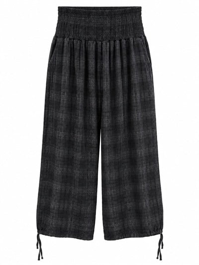 Beli Lastikli Ekose Pantolon 8762