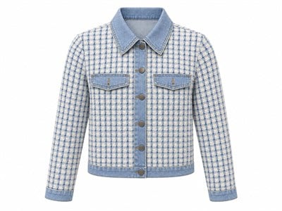 Denim Detay Tüvit Ceket 261005