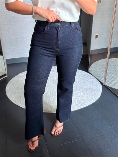 Koyu Mavi Wide Leg Jean 2005