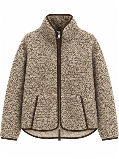 Benek Desen Peluş Ceket 22865