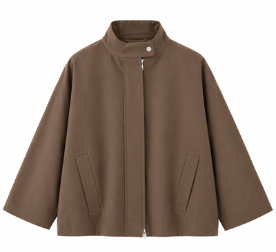 Yaka Çıtçıtlı Bomber Cekeet 7491 