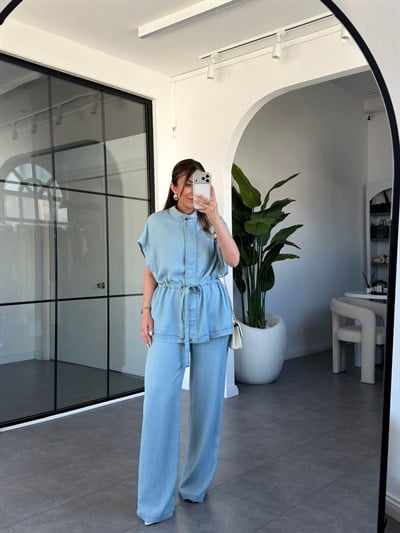 Beli Kendinden Kemerli Tensel Takım 37368