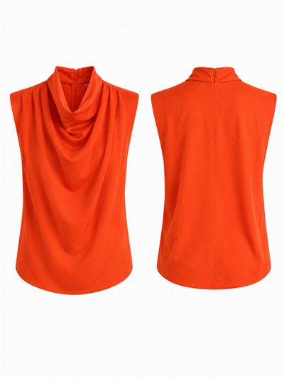 Saten Vatkalı Bluz 10554