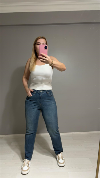 Jean Pantolon Boyfit Mavi