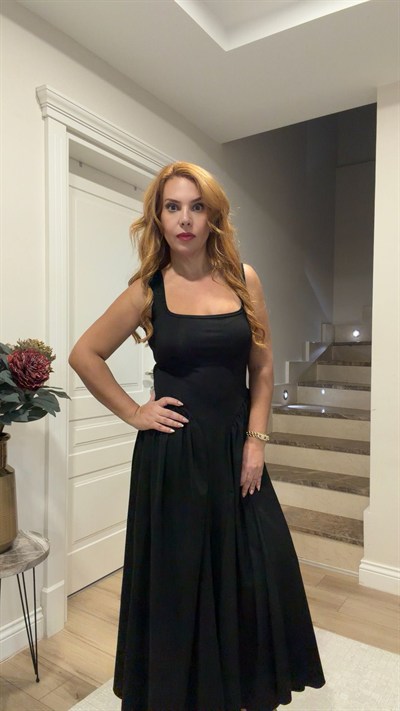 Muadil Elbise Siyah