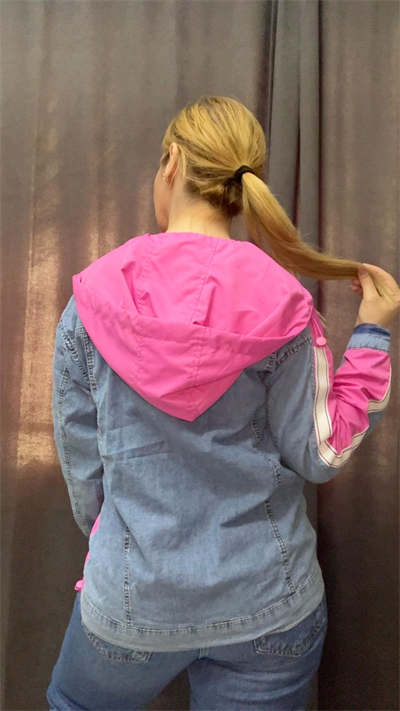 Premium Kalite Denim Detaylı Ceket