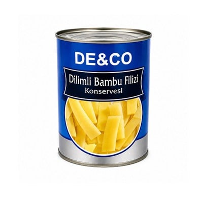 De&Co Dilimli Bambu Filiz Konservesi 540 gr