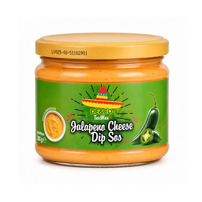 De&Co Jalapeno Biberli Peynirli Dip Sos 300 gr