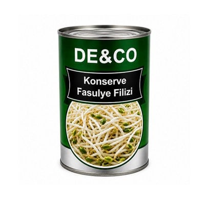 De&Co Konserve Fasulye Filizi 400 gr