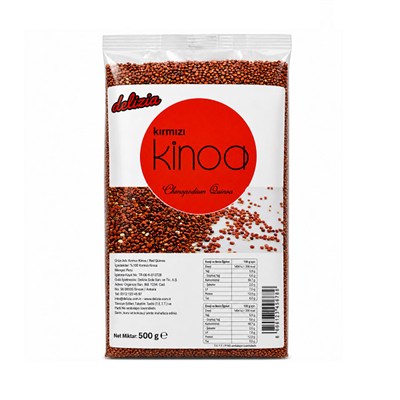 Delizia Kırmızı Kinoa 500 gr