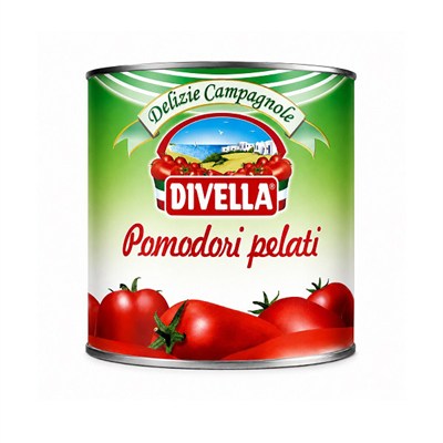 Divella Soyulmuş Bütün Domates Konservesi 250 gr