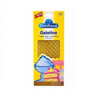 Foodland Yaprak Jelatin 10 lu Paket