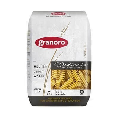 Granoro Dedicato Burgu (Fusilli) Makarna 500 gr
