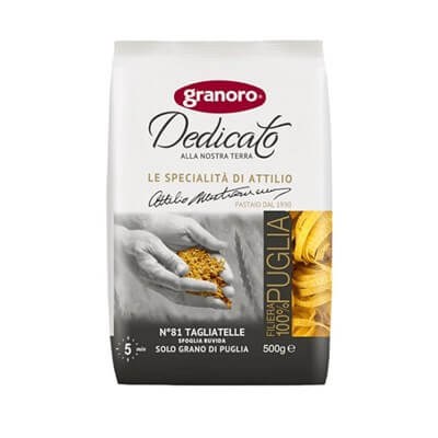 Granoro Dedicato Tagliatelle Makarna 500 gr