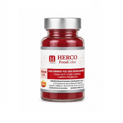 Herco Kan Kırmızı Toz Gıda Renklendirici 75 gr