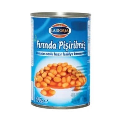 La Doria Fırında Pişirilmiş Domates Soslu Hazır Fasulye Konservesi 420 gr