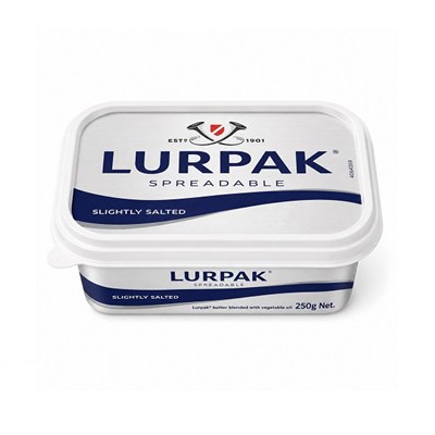 Lurpak Sürülebilir Yağ Tuzlu 250 gr