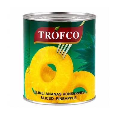 Trofco Dilimli Ananas Konservesi 850 gr