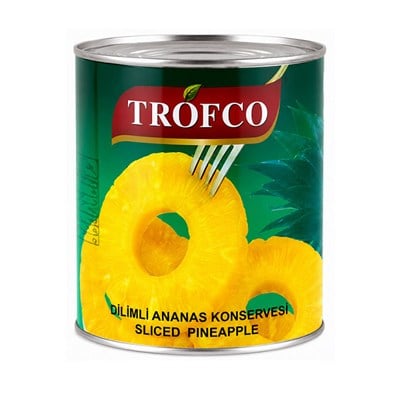 Trofco Dilimli Ananas Konservesi 850 gr