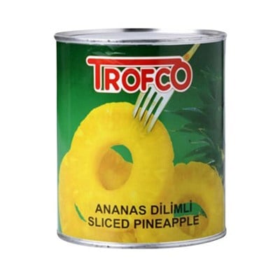 Trofco Dilimli Ananas Konservesi 850 gr
