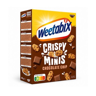 Weetabix Bitter Çikolatalı Mini Barlar (Crispy Minis) 500 gr
