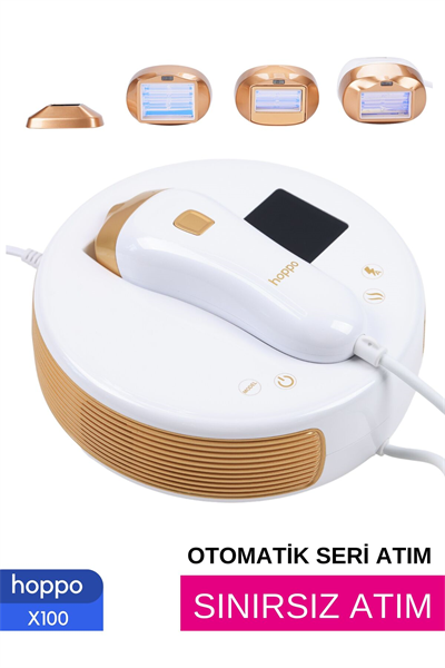 X100 Ipl Buz Lazer Epilasyon Cihazı Sınırsız Atım 10 Kademe Ultra Güçlü
