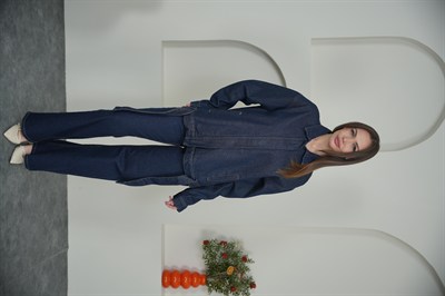 Denim Takım  Yeni Sezon Lacivert