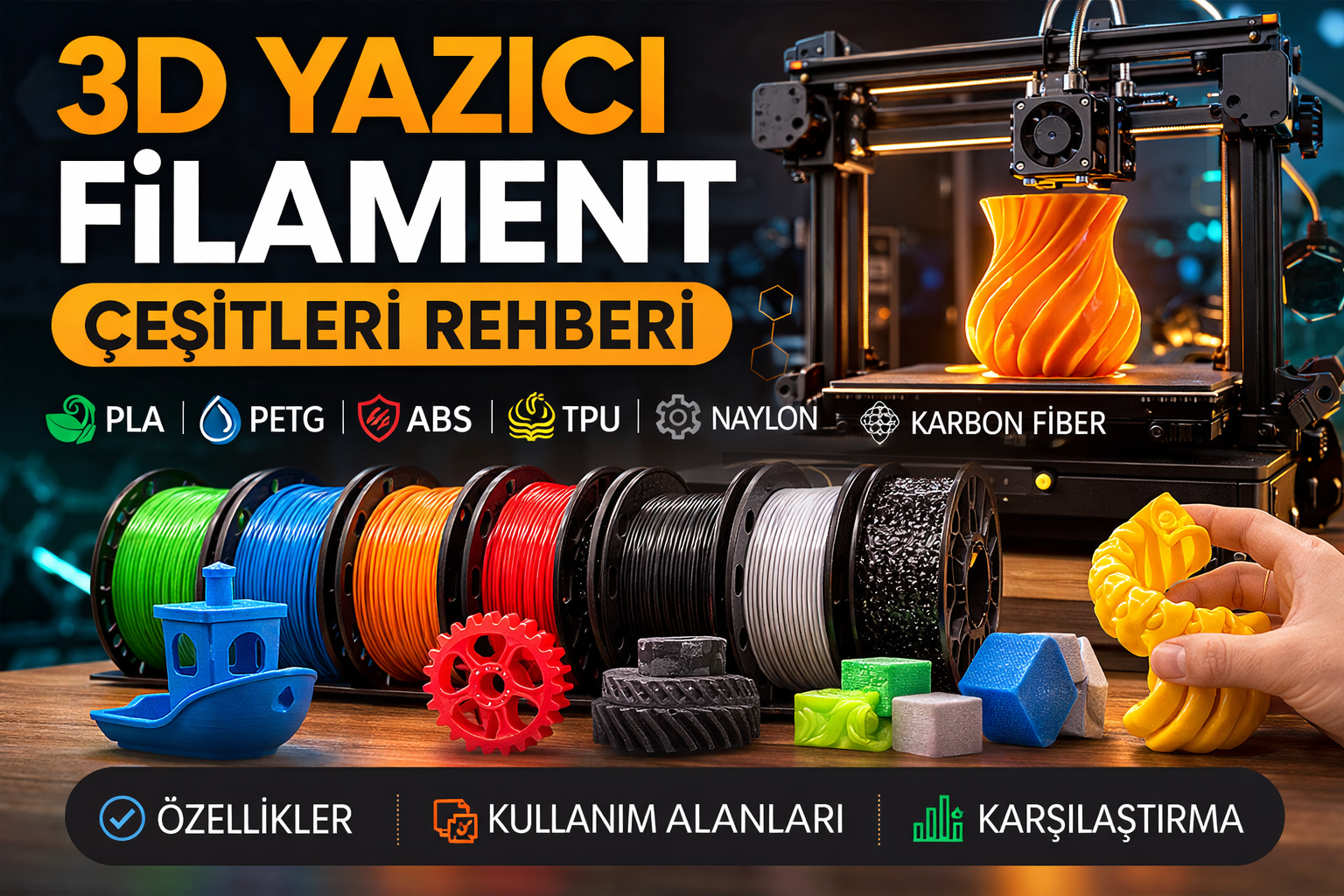 Filament Çeşitleri