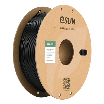 eSUN PLA+HS Siyah Filament 1.75mm 10 Kg