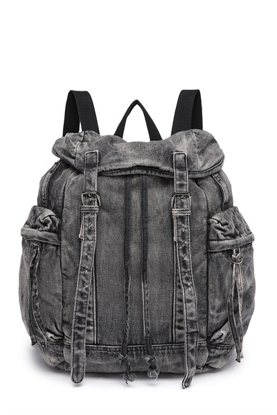 Denim Kot Kumaşı Kadın Sırt Çantası Barcelona 3217