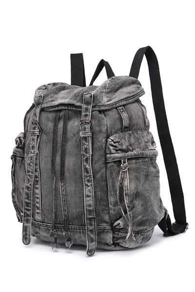 Denim Kot Kumaşı Kadın Sırt Çantası Barcelona 3217