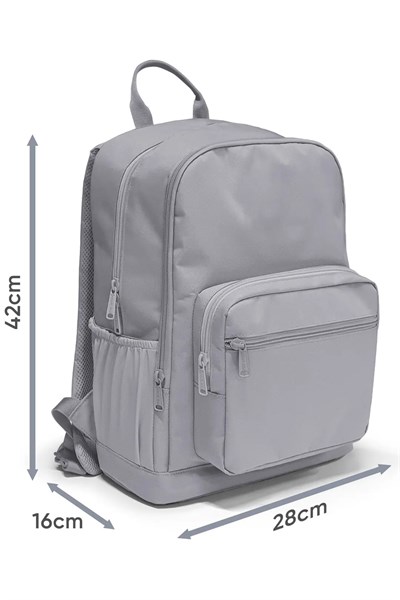 Erkek Çocuk Lacivert Geometrik Desenli Okul Çantası 33235