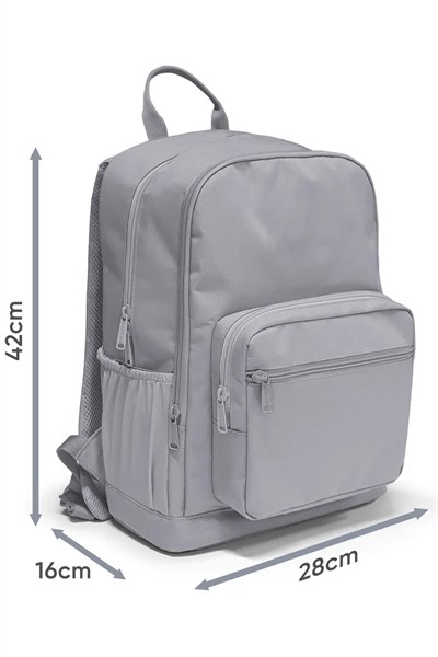 Erkek Çocuk Lacivert Geometrik Desenli Okul Çantası 33235