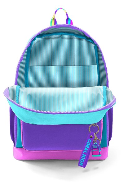 Kids Pembe Pastel Renkli Okul Sırt Çantası 23759