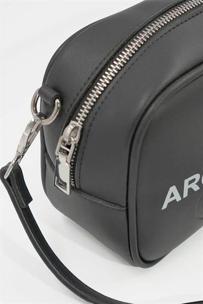 Küçük Boy  Crossbody Çapraz Askılı Kadın Omuz Çantası Siyah