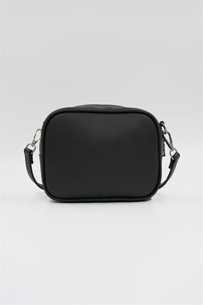 Küçük Boy  Crossbody Çapraz Askılı Kadın Omuz Çantası Siyah