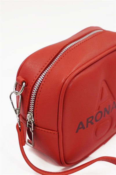 Küçük Boy  Crossbody Çapraz Askılı Kadın Omuz Çantası Kırmızı