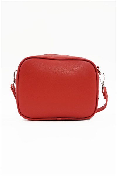 Küçük Boy  Crossbody Çapraz Askılı Kadın Omuz Çantası Kırmızı