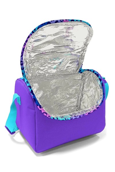 Mor Leopar Desenli 3’lü Okul Çanta Seti SET0123632