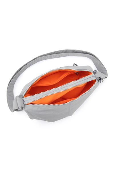 Siyah Ultra Hafif Kumaş Orta Boy Günlük Kadın Omuz ve Çapraz Çanta