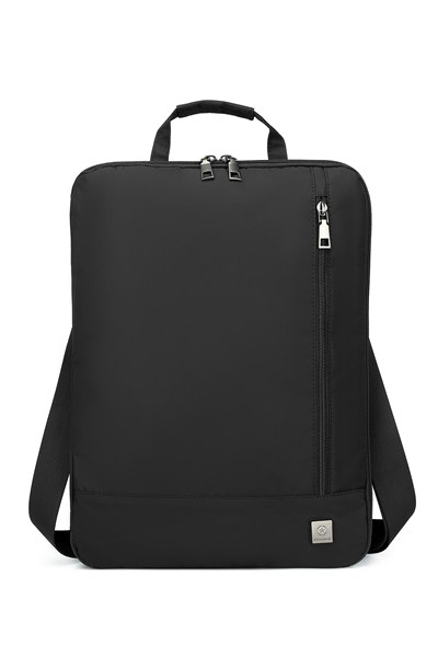 Smart 180 Derece Açılabilir Koruma Bölmeli 15,6 İnç Laptop El ve Omuz Çantası Siyah