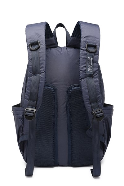 Smart Bags Büyük Boy Laptop Bölmeli Günlük ve Okul İçin Uygun Su Geçirmez Sırt Çantası 8714 Lacivert