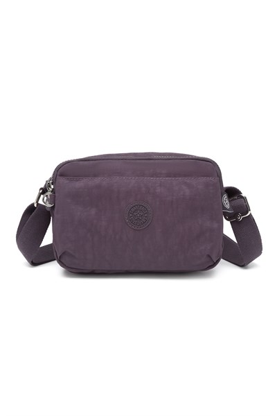 Smart Bags Günlük Küçük Boy Su Geçirmez Hafif Krınkıl Kumaş Kadın Omuz Çantası Mürdüm