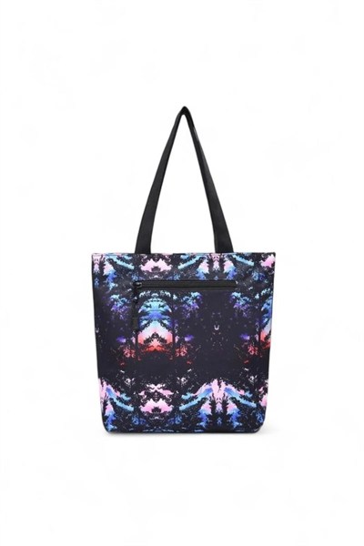 Smart Bags Printed Edition Kadın Günlük Hafif Kumaş Omuz Çantası Orman