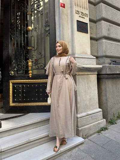 Alara Elbise Bej