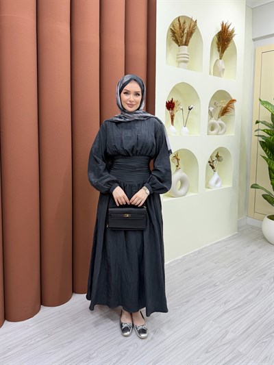 Elenor Elbise Siyah