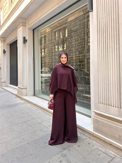 NAİ PANTOLON TAKIM | BORDO
